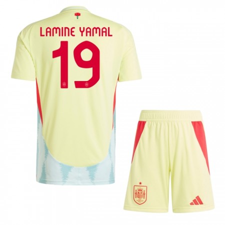 Camiseta de fútbol España Lamine Yamal 19 Niño 2ª equipación Euro 2024 Camiseta de fútbol España Lamine Yamal 19 Niño 2ª equipación Euro 2024